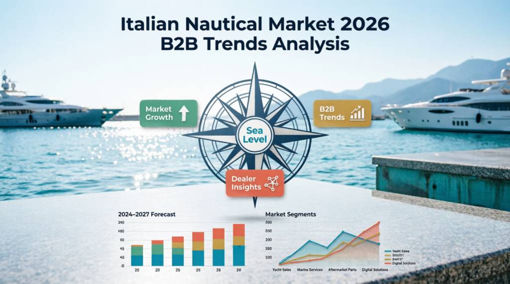 Mercato nautico Italia 2026: dati, volumi e tendenze B2B