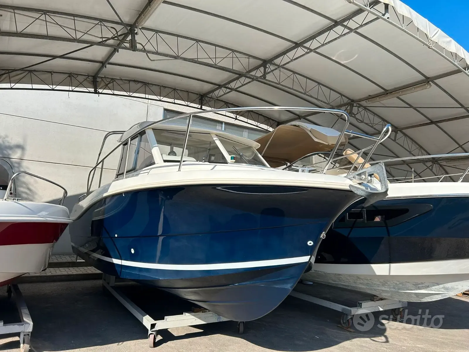 Jeanneau merryfisher 725 f150 fb 24 2011 - Sea Level Traders
