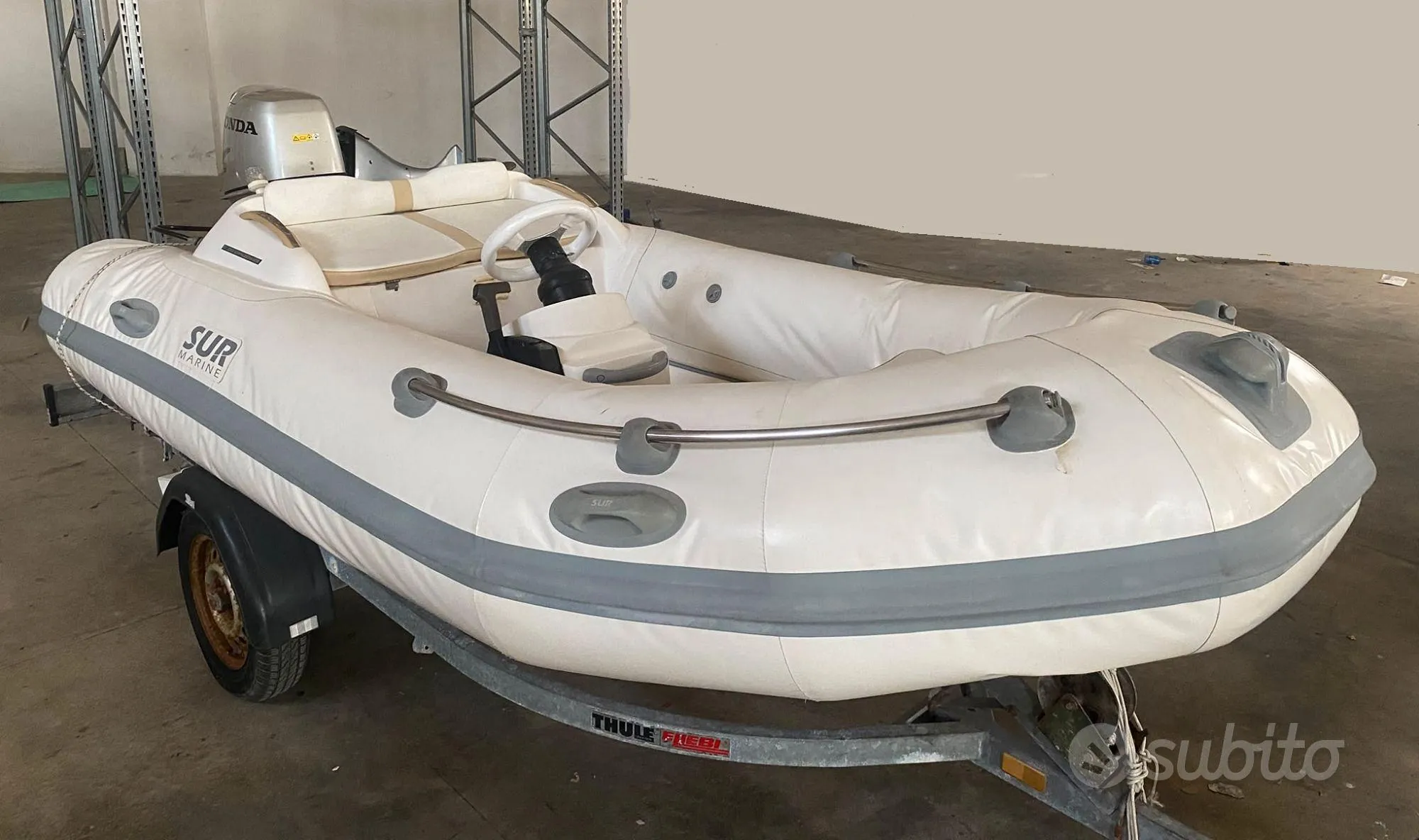 gommone sur bf30 carrello 9 2014 - Sea Level Traders