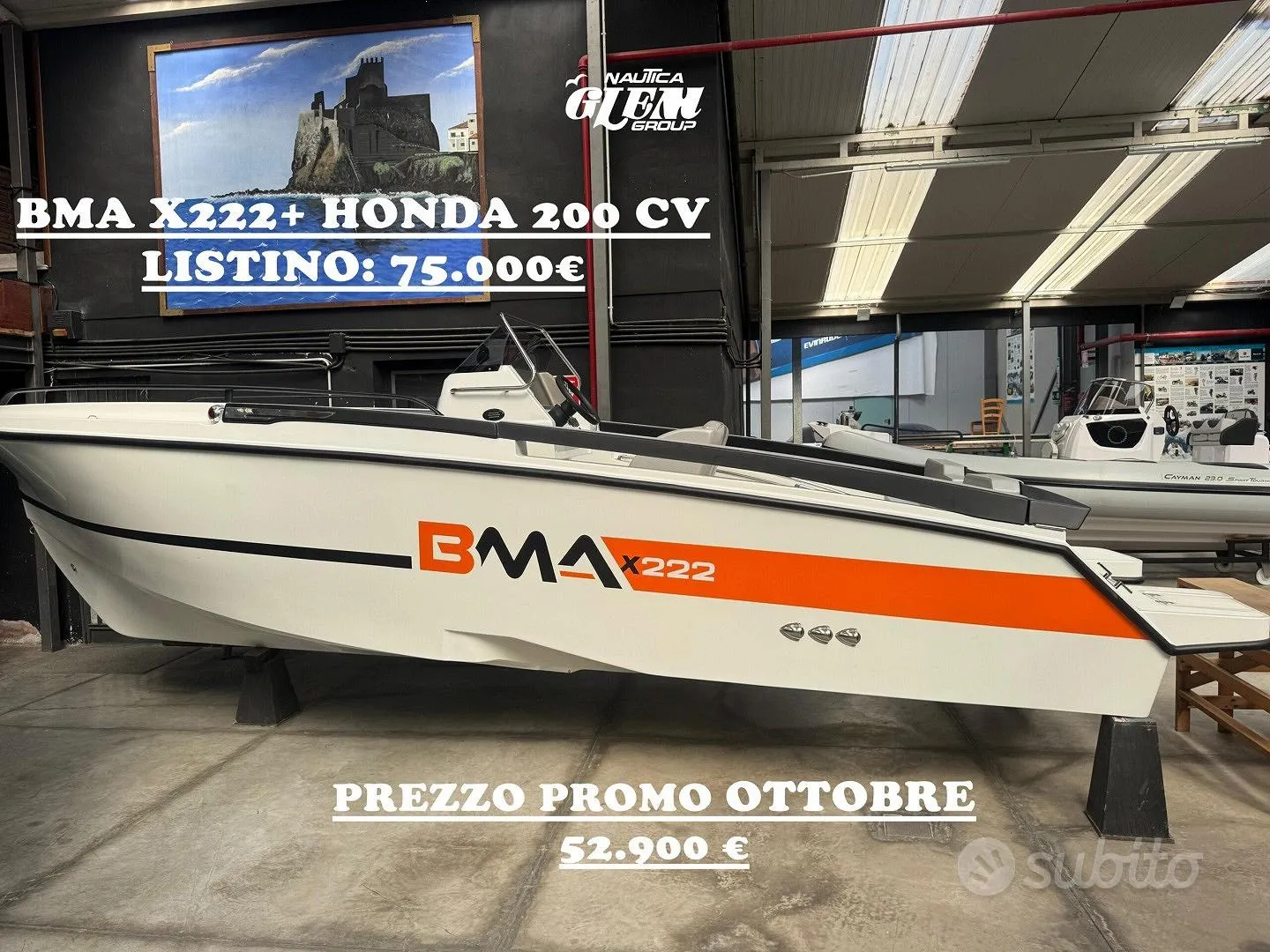 bma x222 200cv 4 2026 · Gommone Puro in vendita - Sea Level Traders